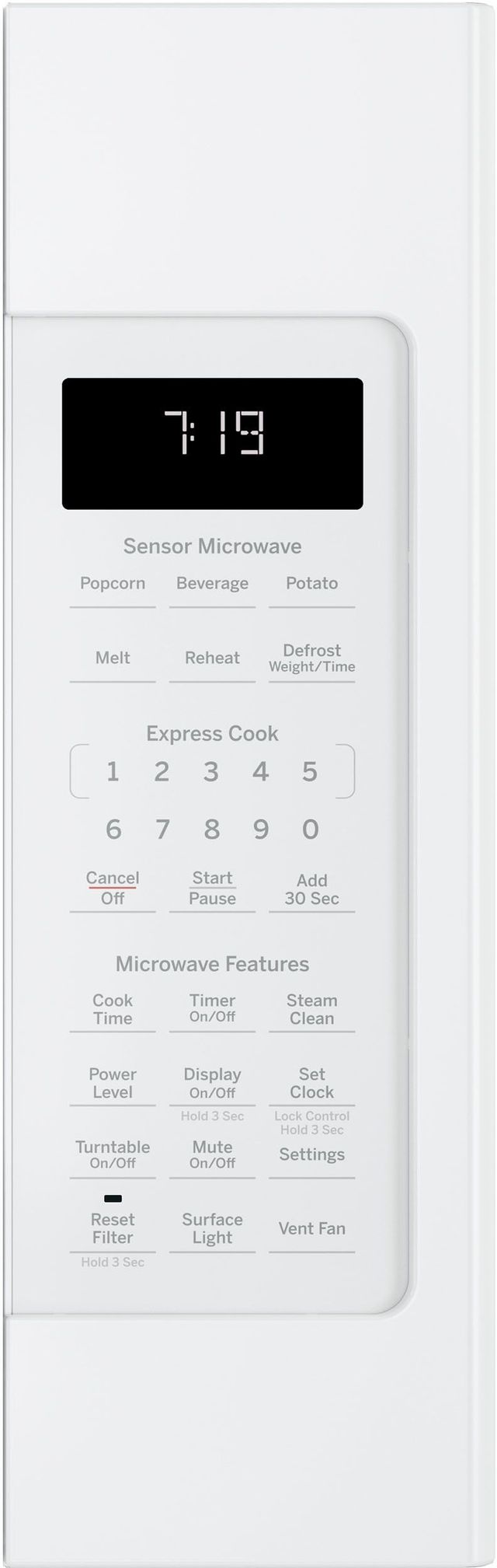 GE® Series 1.9 Cu. Ft. White Over The Range Microwave-JNM7196DKWW-1