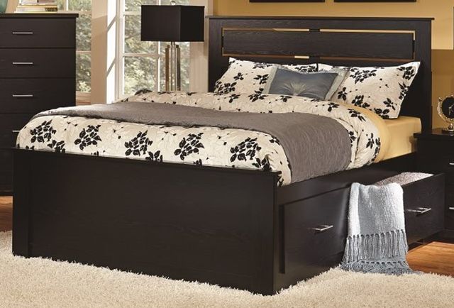 Perdue Woodworks Silhoutte Black Bed 0