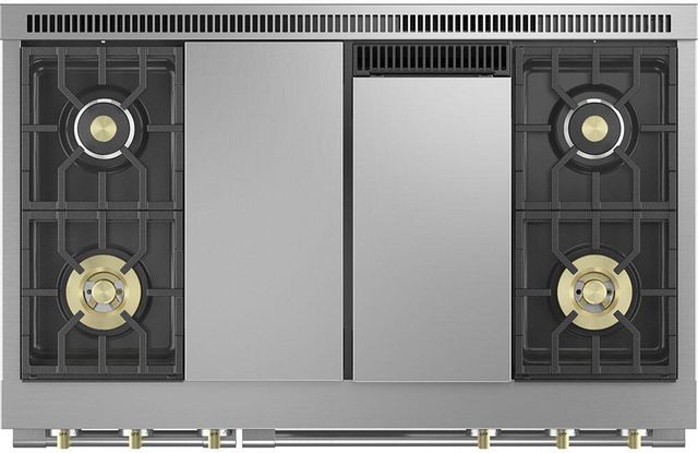 Monogram® Statement Collection 48" Stainless Steel Pro Style Dual Fuel Range 3