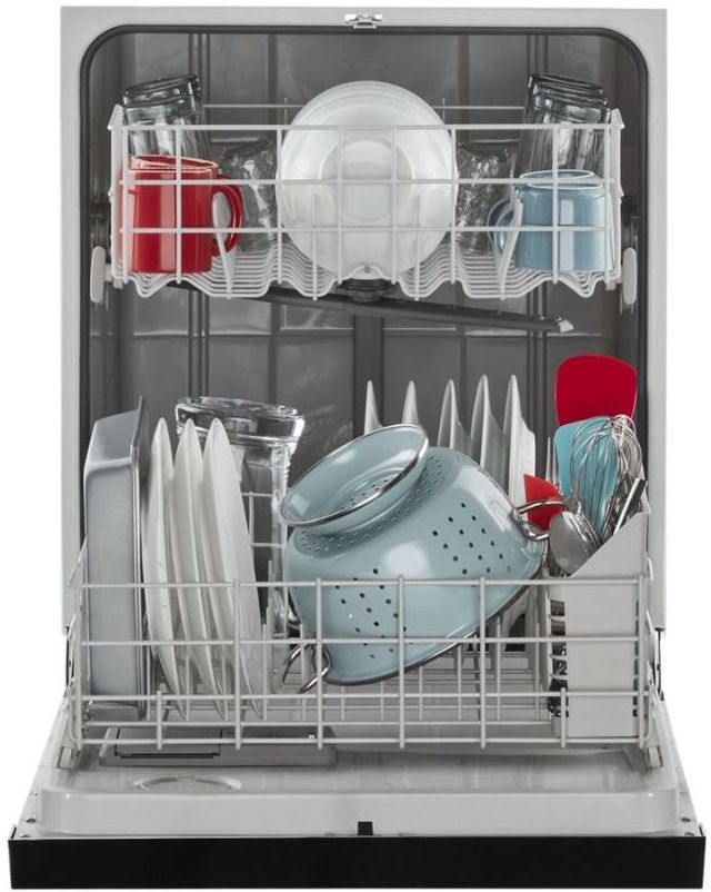 Amana® 24" Black Front Control Built In Dishwasher 3