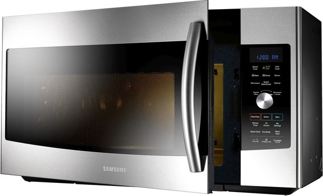 Samsung 1.7 Cu. Ft. Stainless Steel Over The Range Microwave 4