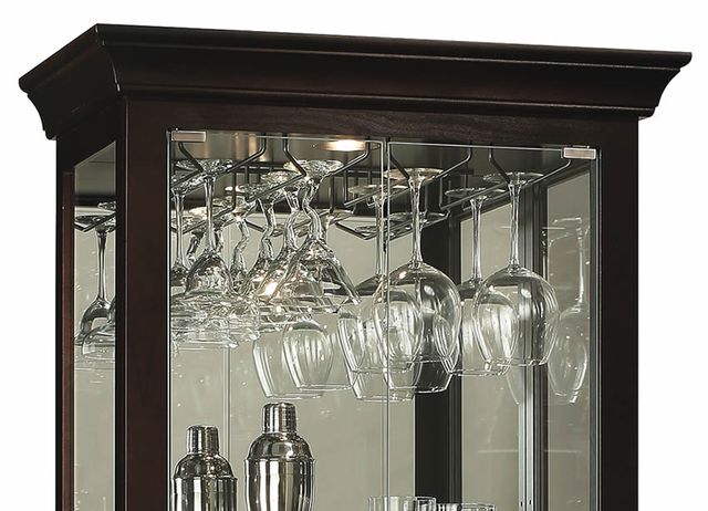 Howard Miller® Gimlet Black Coffee Wine & Bar Cabinet 1