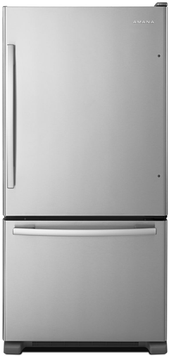 Amana® 22.1 Cu. Ft. Stainless Steel Bottom Freezer Refrigerator-ABB2224BRM
