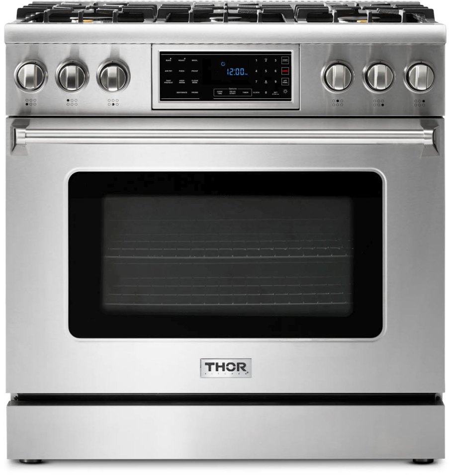 36 pro gas range