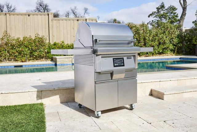 Coyote 28" Stainless Steel Free Standing Pellet Grill 6