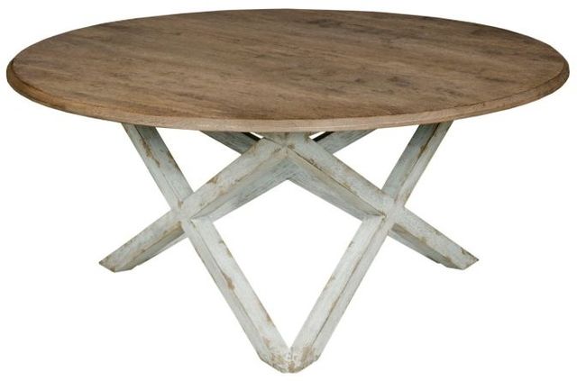 Kincaid Furniture Trails Willow Colton Round Coffee Table-0