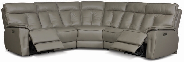 Palliser® Furniture Oakley Gray Reclining Sectional