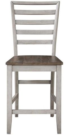 Steve Silver Co.® Abacus Smoky Alabaster/Smoky Honey Counter Chair