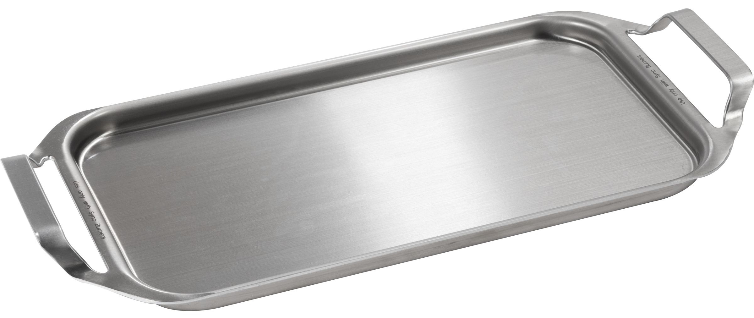 GE® Clad Aluminum Griddle-Stainless Steel