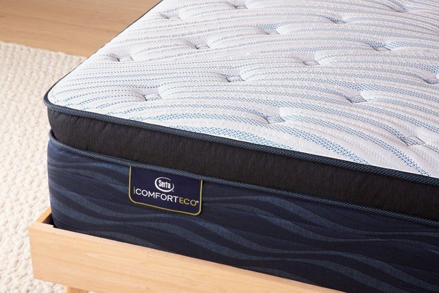 2 -Soft Plush Pillow Top Mattress Topper with Straps, Queen