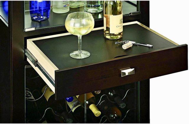 Howard Miller® Gimlet Black Coffee Wine & Bar Cabinet 2