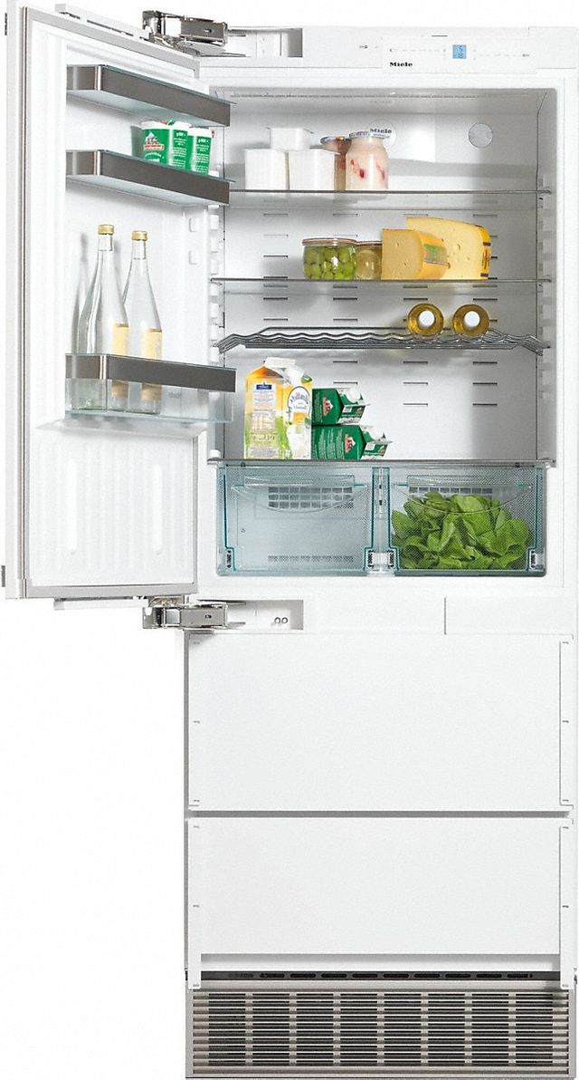 Miele 14.1 Cu. Ft. Custom Panel Bottom Freezer Refrigerator-0