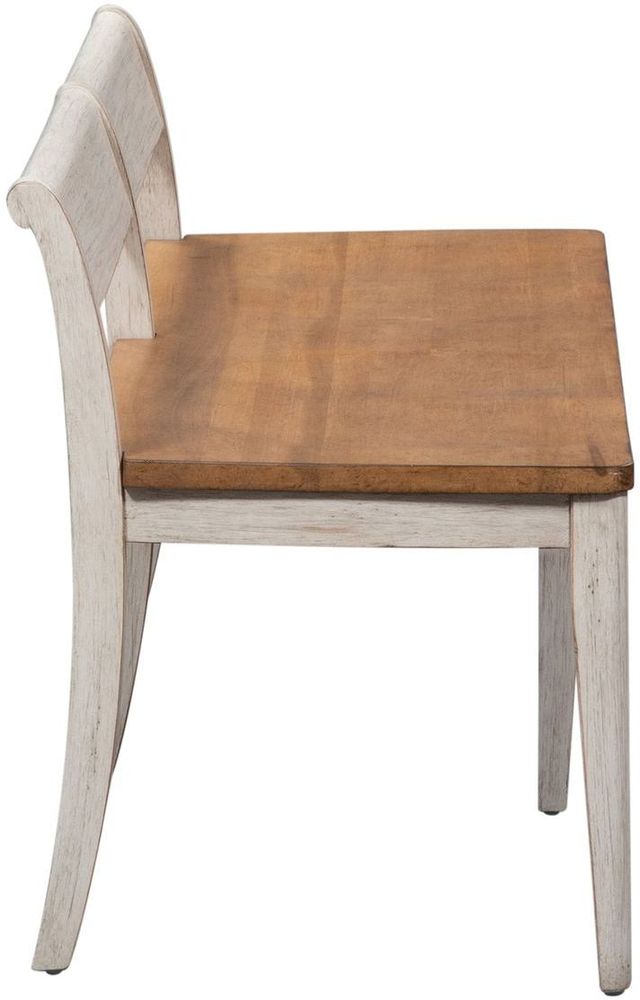 Liberty Furniture Farmhouse Reimagined Two-Tone Bench-2
