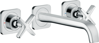 AXOR® Citterio E 1.2 GPM Chrome Wall Mounted Widespread Faucet Trim