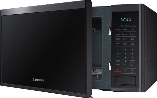 Samsung 1.4 Cu. Ft. Fingerprint Resistant Black Stainless Steel Countertop Microwave 8