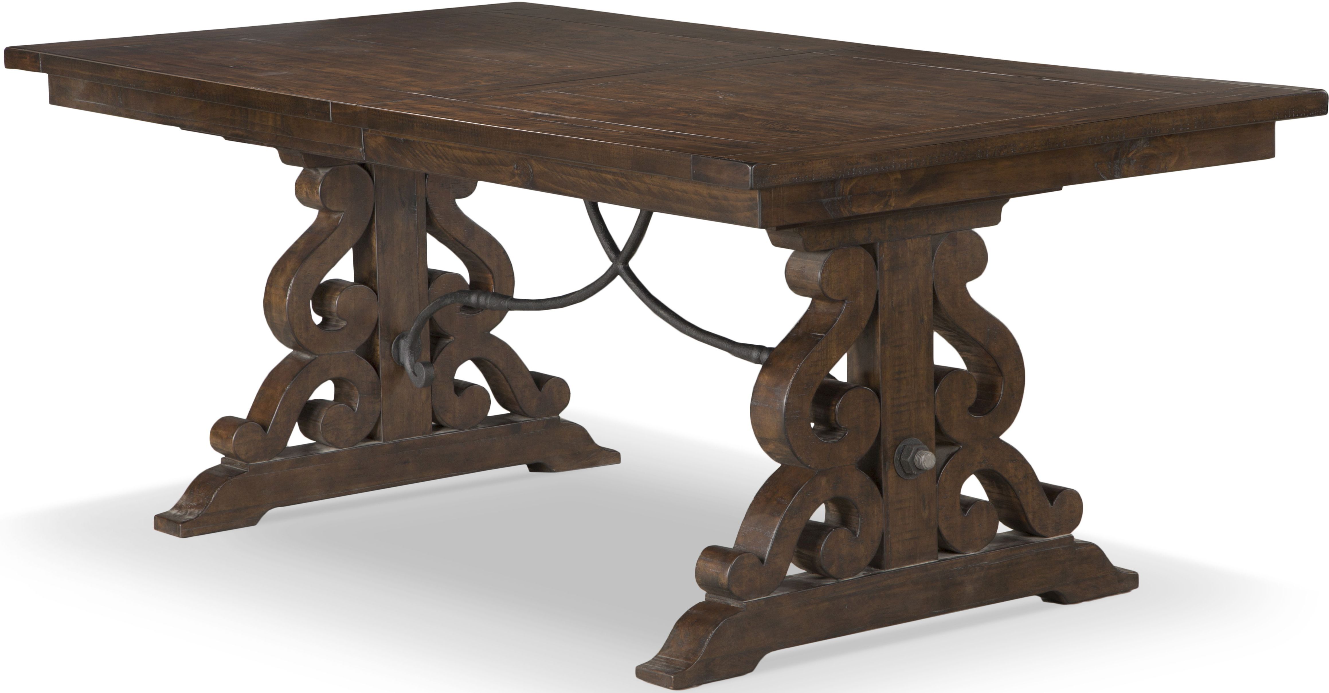 Magnussen® Home St. Claire Rustic Pine Rectangular Dining Table