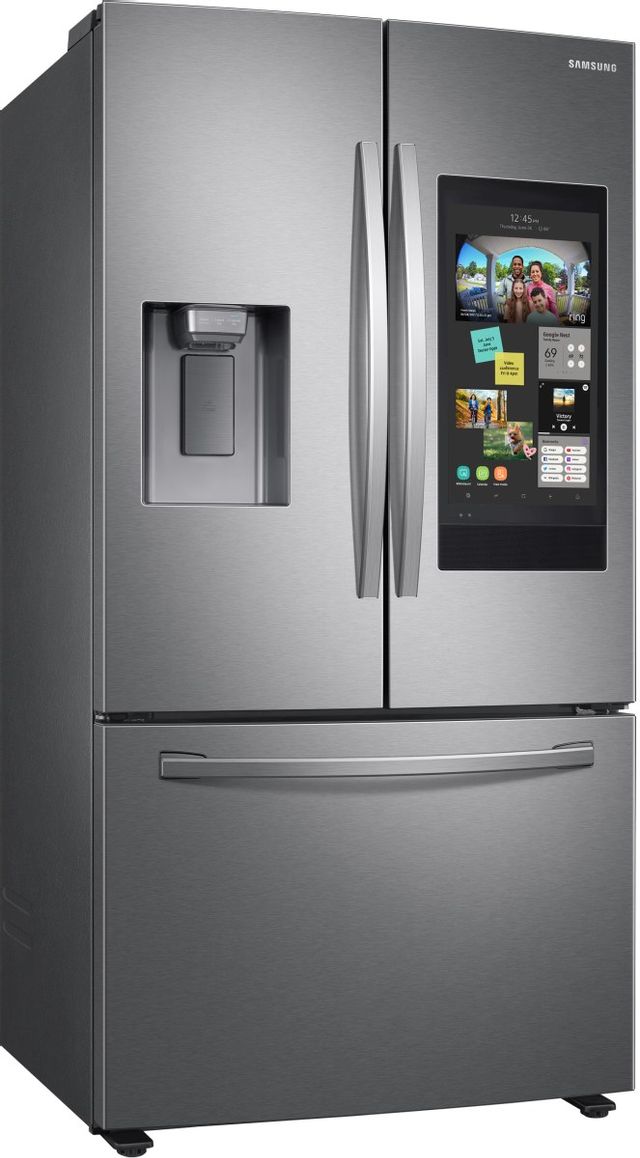 Samsung 26.5 Cu. Ft. Fingerprint Resistant Stainless Steel 3-Door French Door Refrigerator 23