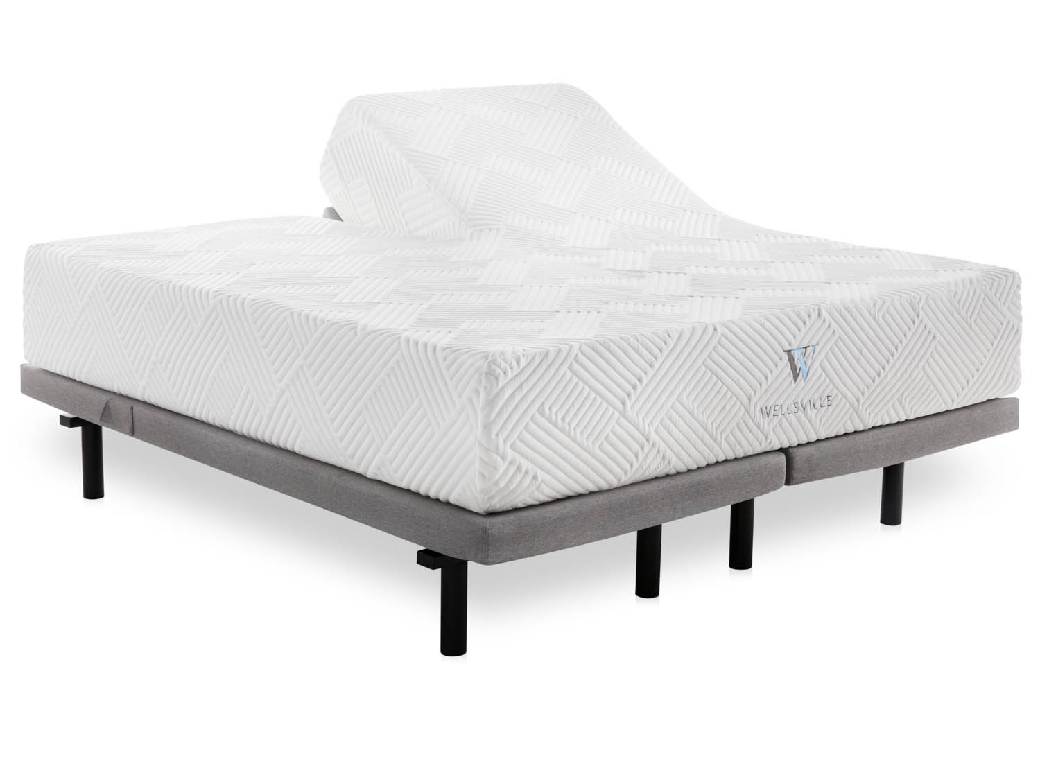 Wellsville 14 inch store latex hybrid mattress