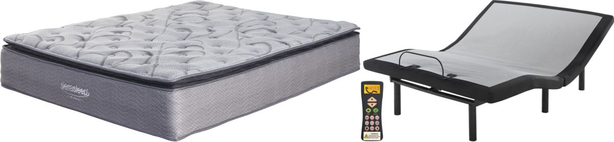 ashley sierra sleep curacao pillow top queen mattress