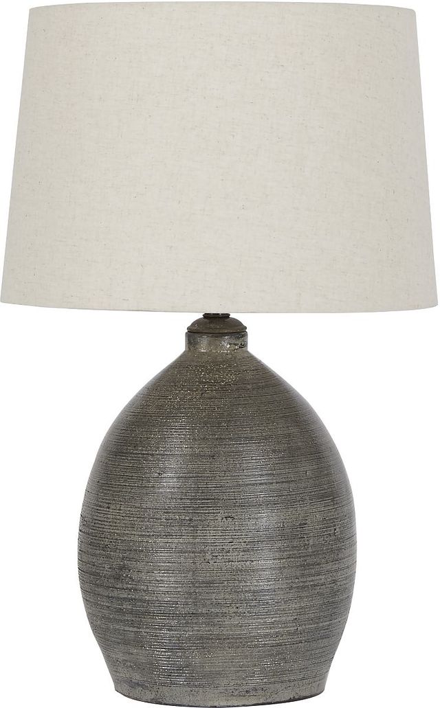 Signature Design by Ashley® Joyelle Gray Terracotta Table Lamp-0