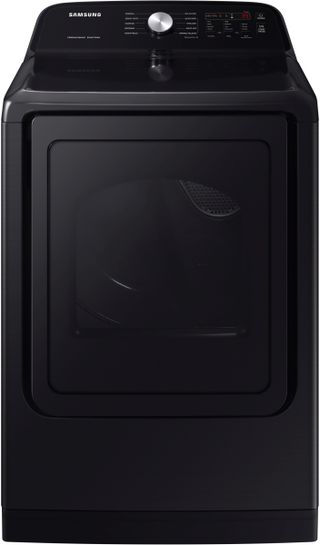 Samsung 5100 Series 7.4 Cu. Ft. Brushed Black Front Load Gas Dryer