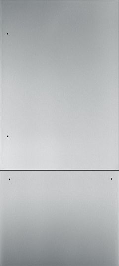 Thermador® 35.75" Stainless Steel Flat French Bottom-Freezer Panel Set