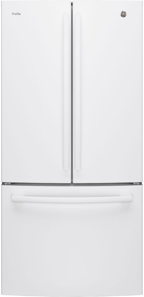 Réfrigérateur à portes françaises de 33 po GE Profile™ de 24.5 pi³ - Blanc
