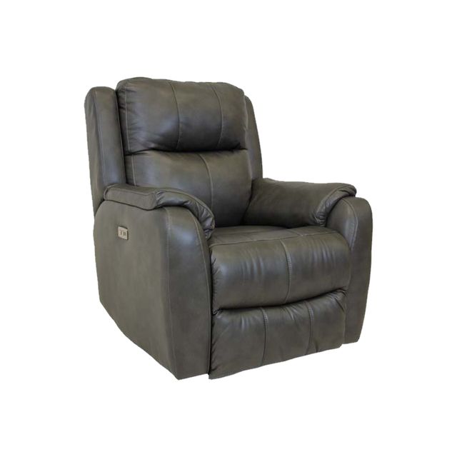 Southern Motion Marquis Slate Power Recliner with Power Headrest-0