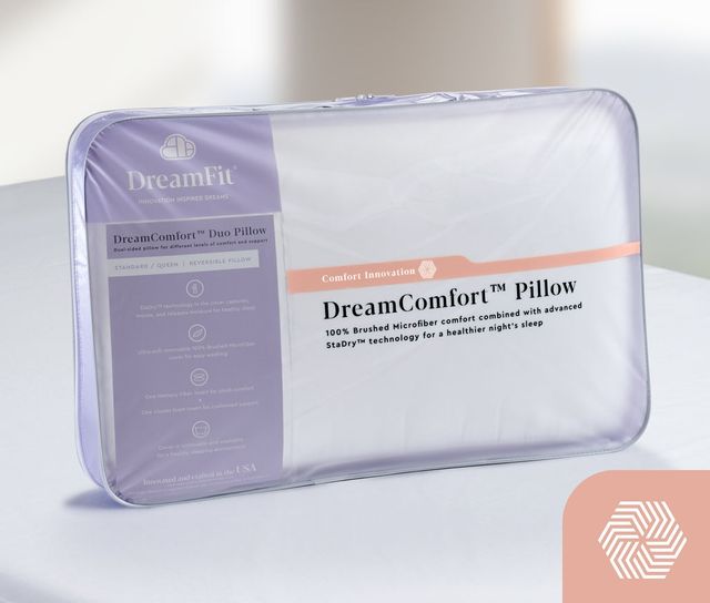 DreamFit® DreamComfort™ Duo Reversible Standard/Queen Pillow 4
