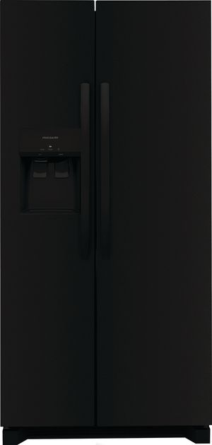 Frigidaire® 22.2 Cu. Ft. Black Standard Depth Side-by-Side Refrigerator