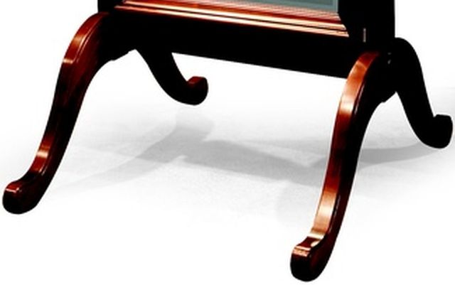 Durham Furniture Solid Accents Barley Cheval Mirror 1
