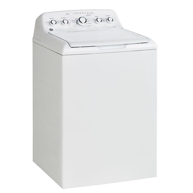 GE® 5.0 Cu. Ft. White Top Load Electric Washer 5