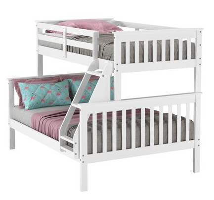 Donco Trading Company Twin/Full Mission Bunk Bed