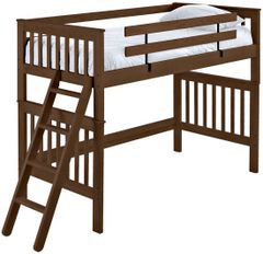 Crate Designs™ Furniture Brindle Full Tall Mission Loft Bed
