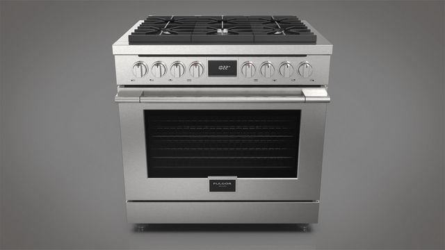 Fulgor Milano Accento 36" Stainless Steel Pro Style Dual Fuel Range
