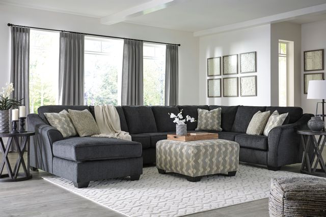 Signature Design by Ashley® Eltmann 4-Piece Slate Sectional with Chaise 19