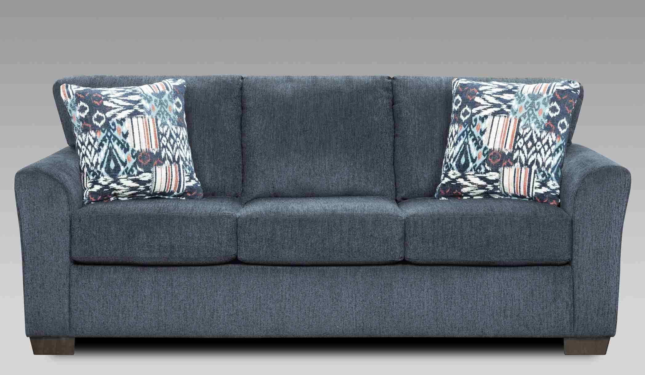 Affordable Furniture Allure Navy Sofa Sleeper