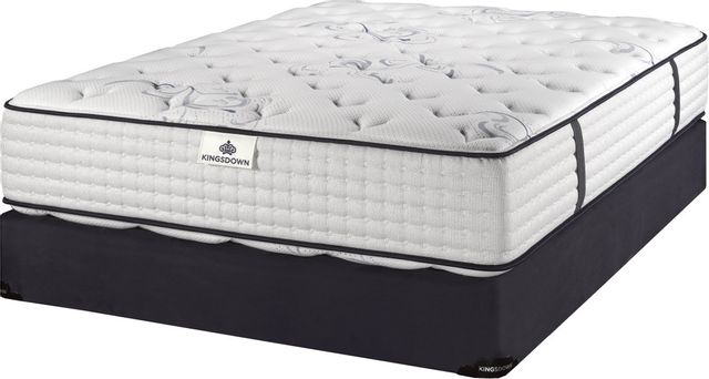 Kingsdown® Anniversary Lucerne Wrapped Coil Tight Top Plush Twin Mattress 1