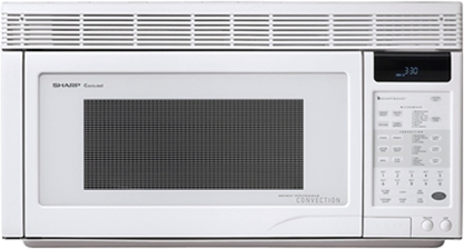 Sharp® Carousel Over The Range Microwave Oven-White