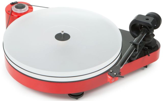 Pro-Ject RPM Line Manual Turntable-High Gloss Red