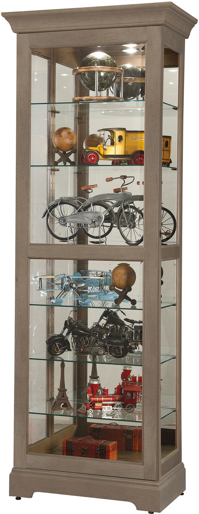 Howard Miller® Martindale VI Aged Grey Curio Cabinet