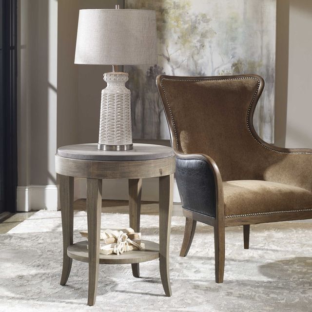 Uttermost® Deka Natural Brown Accent Table 4