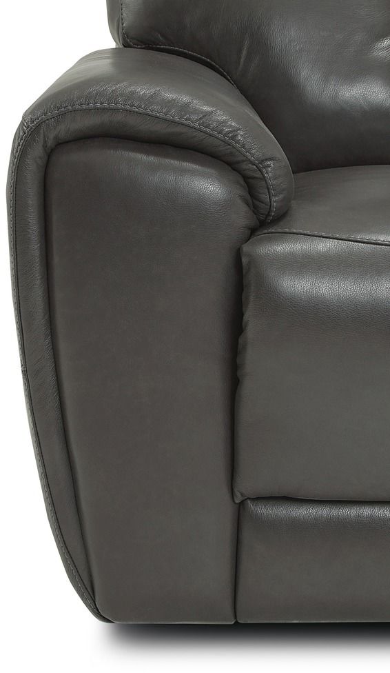 Palliser® Furniture Aedon Gray Power Wallhugger Recliner with Power Headrest and Lumbar 1