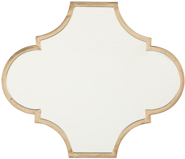 Signature Design by Ashley® Callie Gold Accent Mirror-0