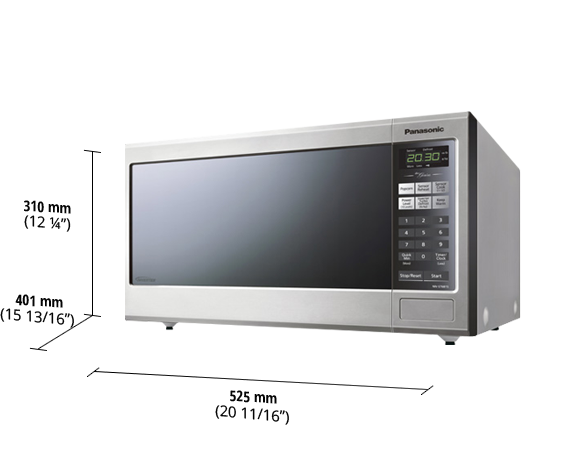 Panasonic Inverter® 1.2 Cu. Ft. Stainless Steel Countertop Microwave 1
