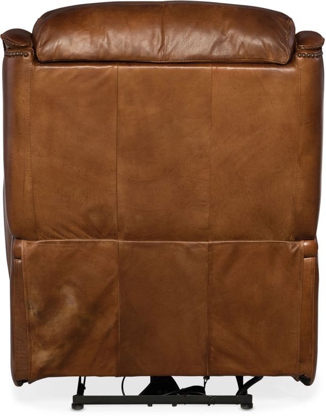 Hooker® Furniture Emerson Brown All Leather Power Recliner w/ Power Headrest-1