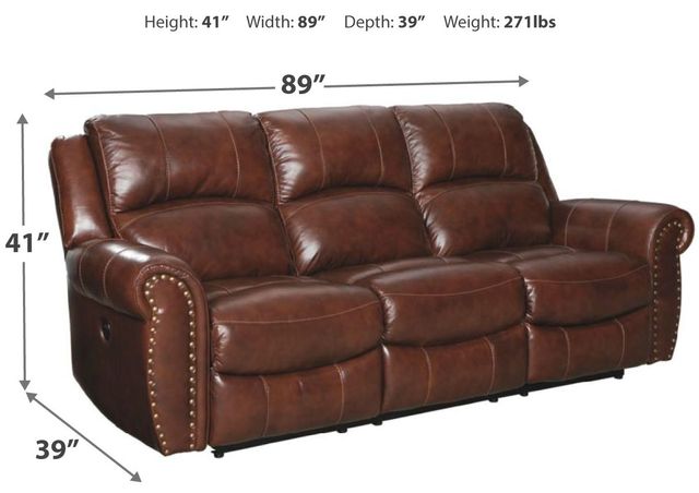 Signature Design by Ashley® Bingen Harness Power Reclining Sofa 3