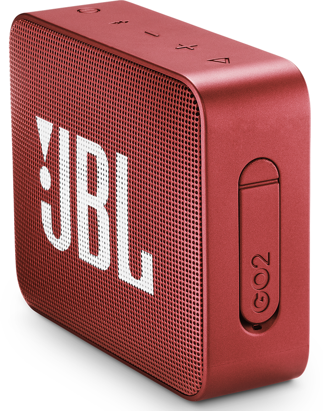 JBL® GO 2 Portable Bluetooth Speaker-Ruby Red-1