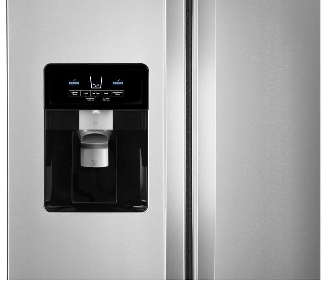 Réfrigérateur côte-à-côte de 36 po Whirlpool® de 24,6 pi³ - Acier inoxydable résistant aux traces de doigts 2
