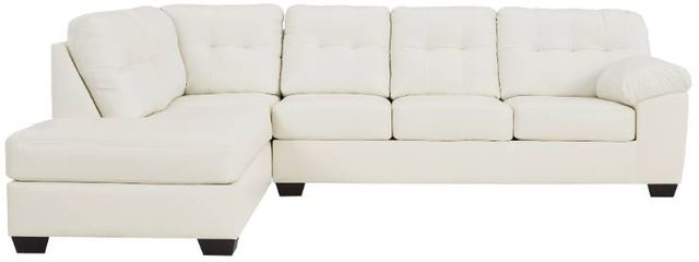 Signature Design by Ashley® Donlen 2-Piece White Living Room Set ...